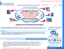 Tablet Screenshot of dsssolutions.com